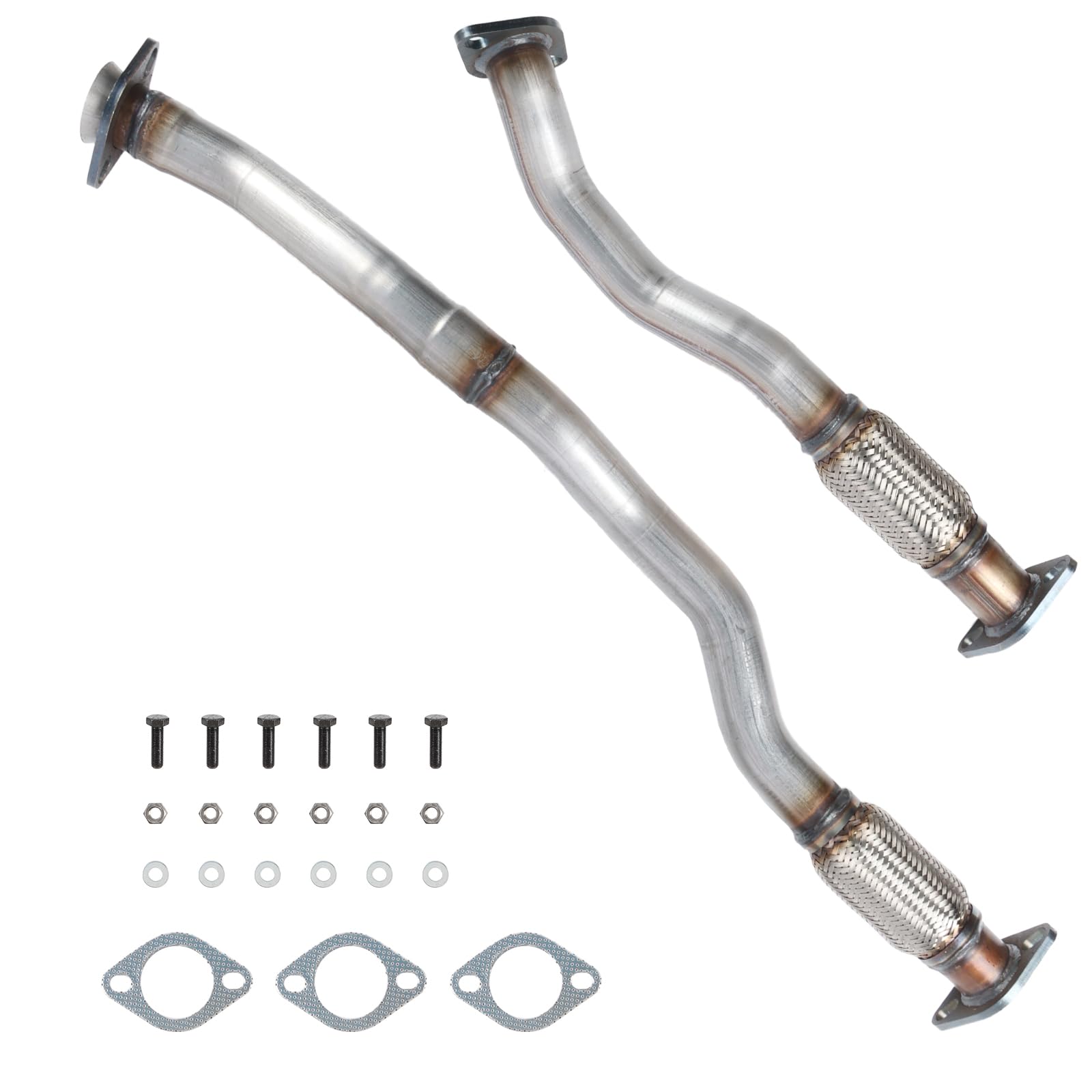 Amazon.com: LELEHOKA DB5Z-5G203-B Stainless Steel Exhaust Pipe